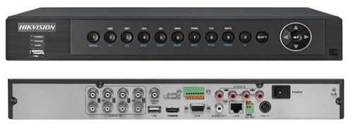 DS-7208HUHI-F2/N - 8-ми канальный гибридный видеорегистратор с разрешением записи до 3 MP на канал, с 2