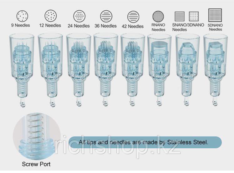 Картриджи, Иглы для Микронидлинг (Dermapen) Х5 Nano - фото 2 - id-p54838033