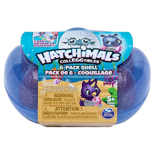 Hatchimals 6046155 Набор из шести коллекционных фигурок "Ракушка"