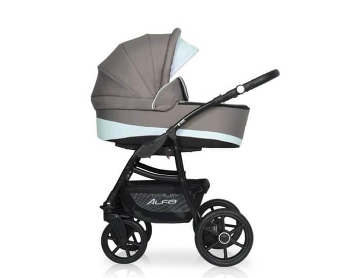 Коляска 2 в 1 ALFA Ecco RIKO BASIC цвета в ассортименте