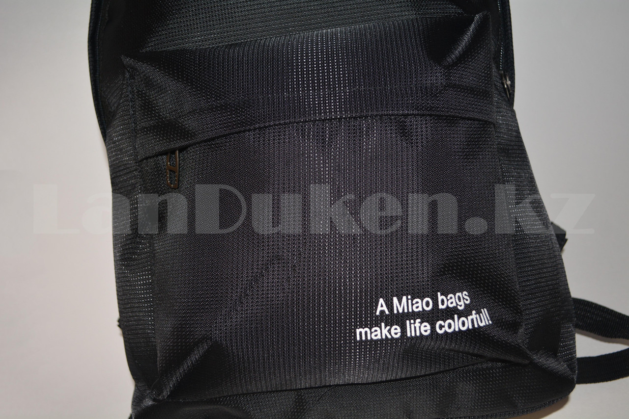 Рюкзак с боковыми карманами Supreme, черный - фото 9 - id-p66409721