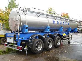 Полуприцеп для пищевых жидкостей (питьевая вода)
