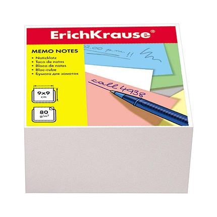 Бумага настольная ErichKrause®, 90x90x50 мм, белый, фото 2