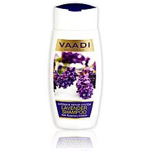 Шампунь для интенсивного восстановления волос Лаванда и Розмарин 350 мл, Vaadi Herbals Lavender Shampoo