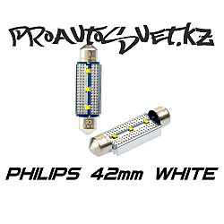 Светодиодная лампа Optima Premium PHILIPS CAN Festoon 42 mm белая с обманкой