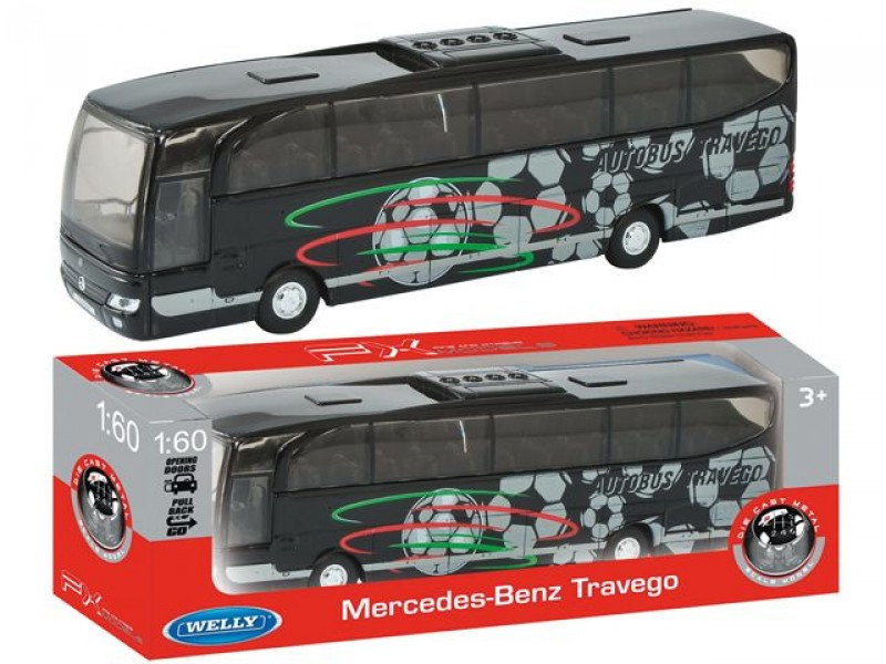 1/60 Welly автобус Mercedes-Benz