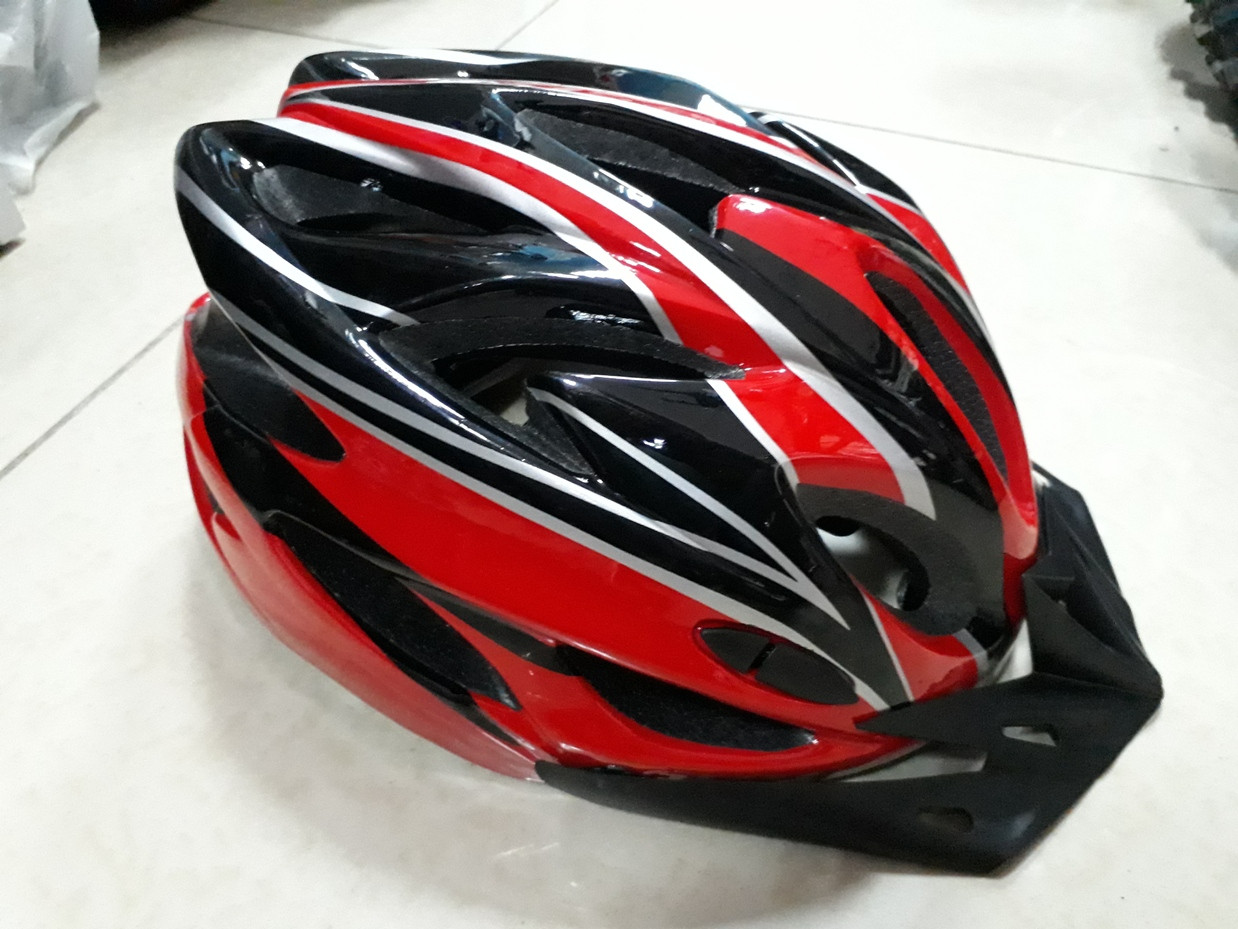 Взрослый Велосипедный шлем. Рассрочка. Kaspi RED
