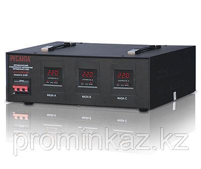 Стабилизатор напряжения РЕСАНТА АСН-4500/3-ЭМ -4.5кВт