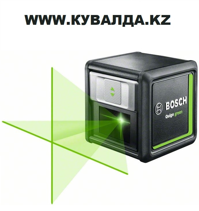 Лазерный нивелир Bosch Quigo Green + MM2