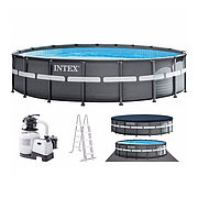 Каркасный бассейн Ultra XTR Frame 549х132 см Intex 26330NP