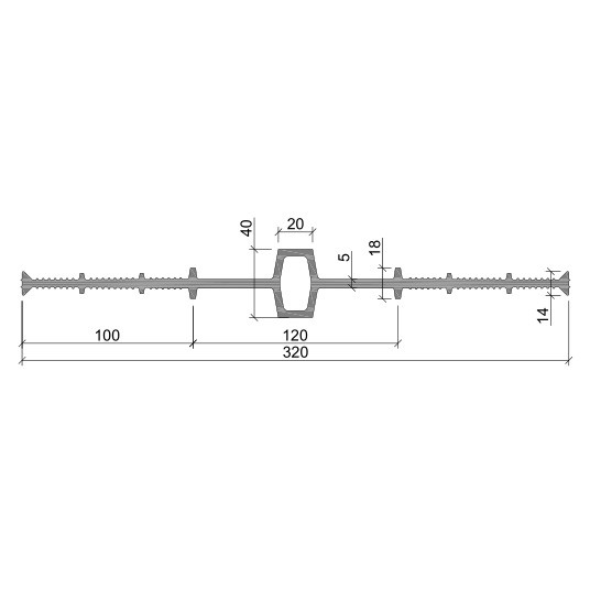Гидрошпонка АКВАСТОП ДВ-320/20 ПВХ-П