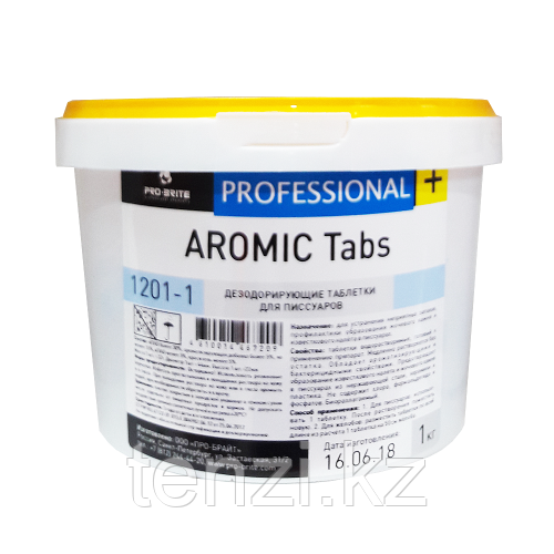 AROMIC TABS Дезодорирующие таблетки для писсуаров. Стандарт