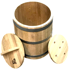 Кадка дубовая 25 литров