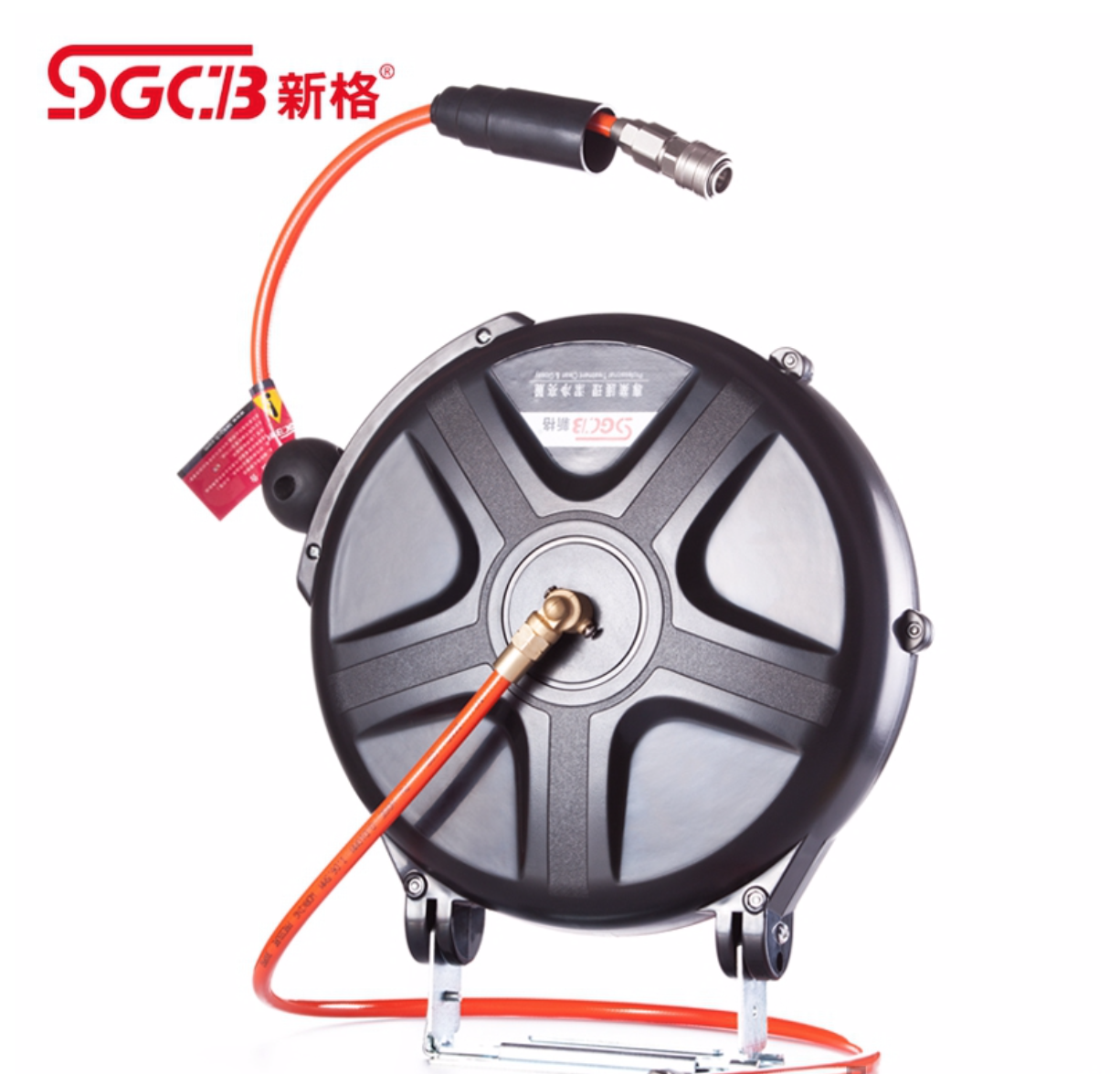 Шланг воздушный на катушке SGCB Air hose reel 8.0*12.0мм*10м - фото 1 - id-p66553663