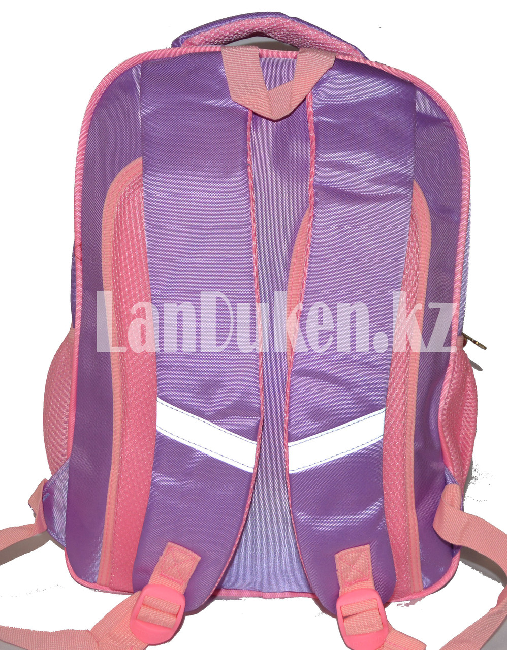 Рюкзак для начальных классов, для школьниц 3 в 1 с ортопедической спинкой, принт LOL 2 куклы (сиреневый) - фото 6 - id-p66519015