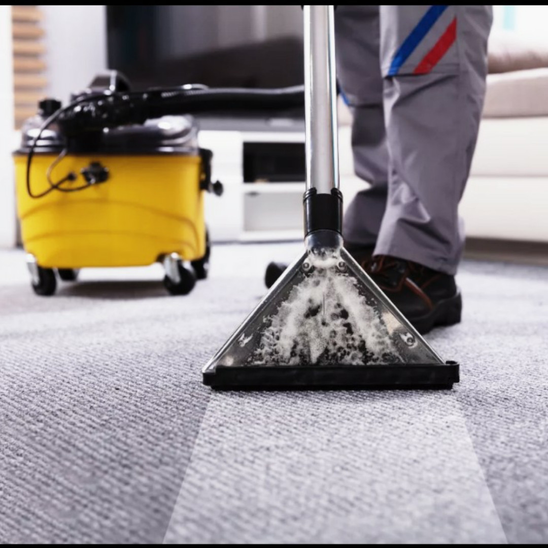 Химчистка ковролина в административном помещении, фото 1