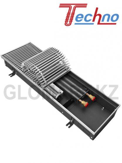 Конвектор водяной Techno KVZV 250*85*2200 с вент. (Техно)