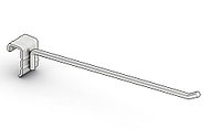 Крючок торговый одинарный (8х300 мм) цинк арт. ir30x15 1/8-300
