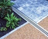 Лоток пластиковый без решетки 14,5х6 см 1 м/ GIDROLIKA