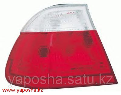 Задний фонарь BMW 3 2001-/Е46/бело-красный/левый/ - фото 1 - id-p53927579