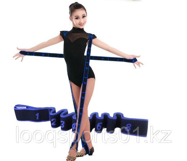 Ленточный эспандер для (гимнастики) резина для растяжки всех групп мышц - фото 1 - id-p66583011
