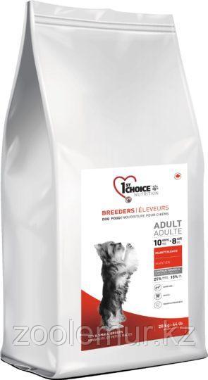 1st Choice Breeders Adult- корм для собак миниатюрных и мелких пород (курица) 20 кг.