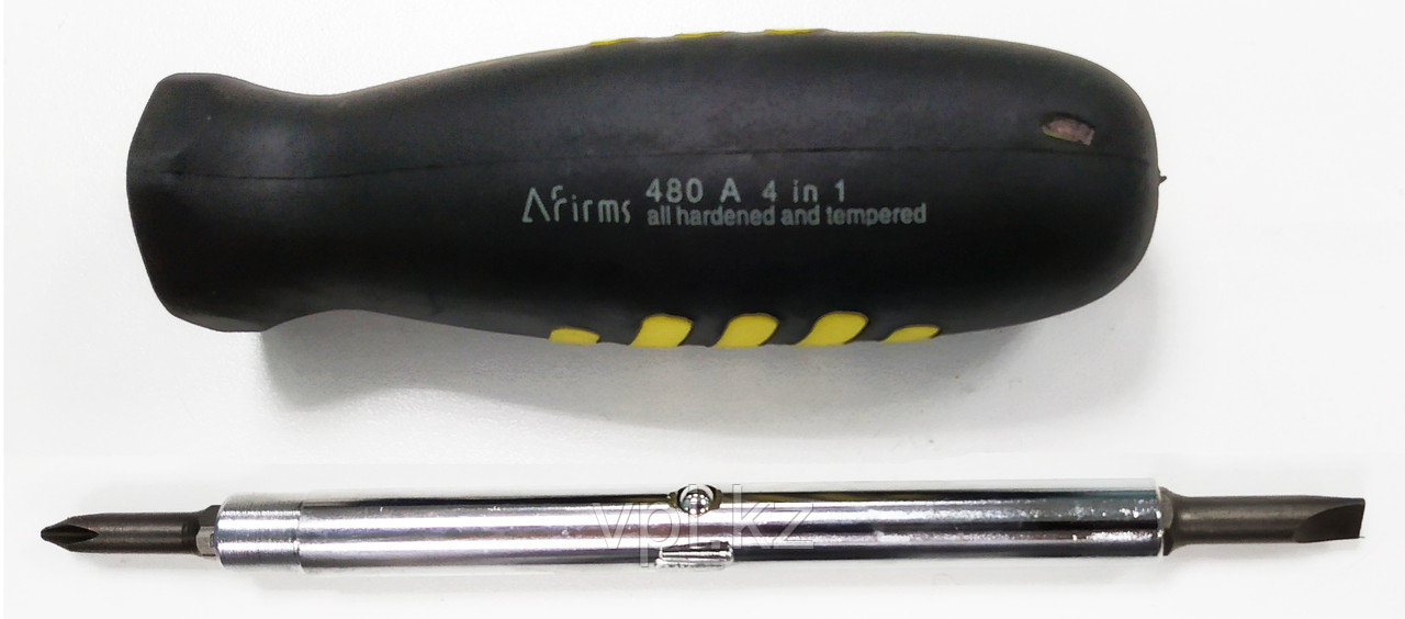 Отвертка 4-в-1, 100мм., Firms