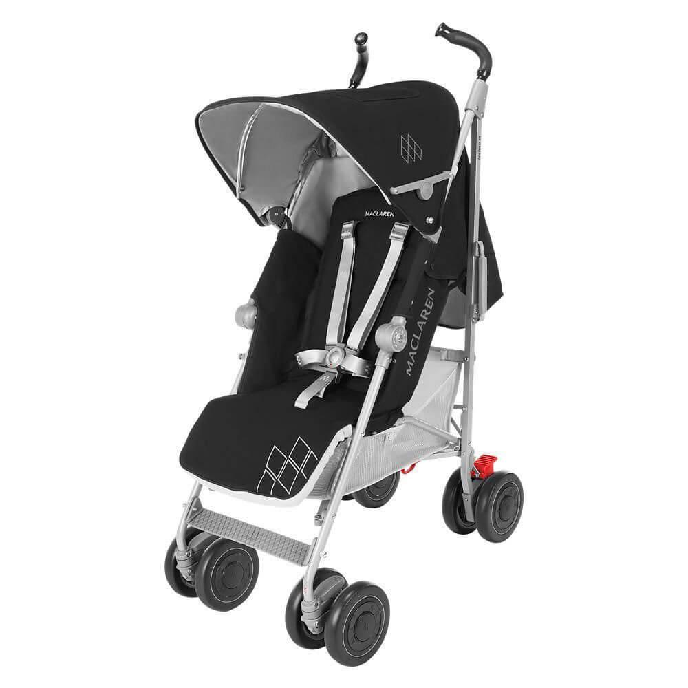 Коляска-трость Maclaren Techno XT (Макларен Техно Экс Ти) Black/Silver