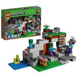 LEGO Minecraft 21141 Конструктор ЛЕГО Майнкрафт Пещера зомби