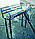 Металлические столы и лавки на кладбище, фото 7