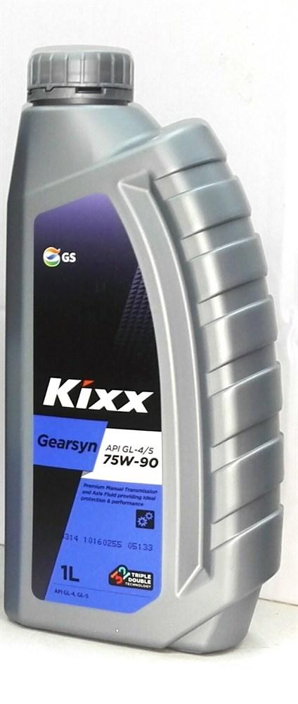 Трансмиссионное масло Kixx Geartec GL-5 75w-90 1L