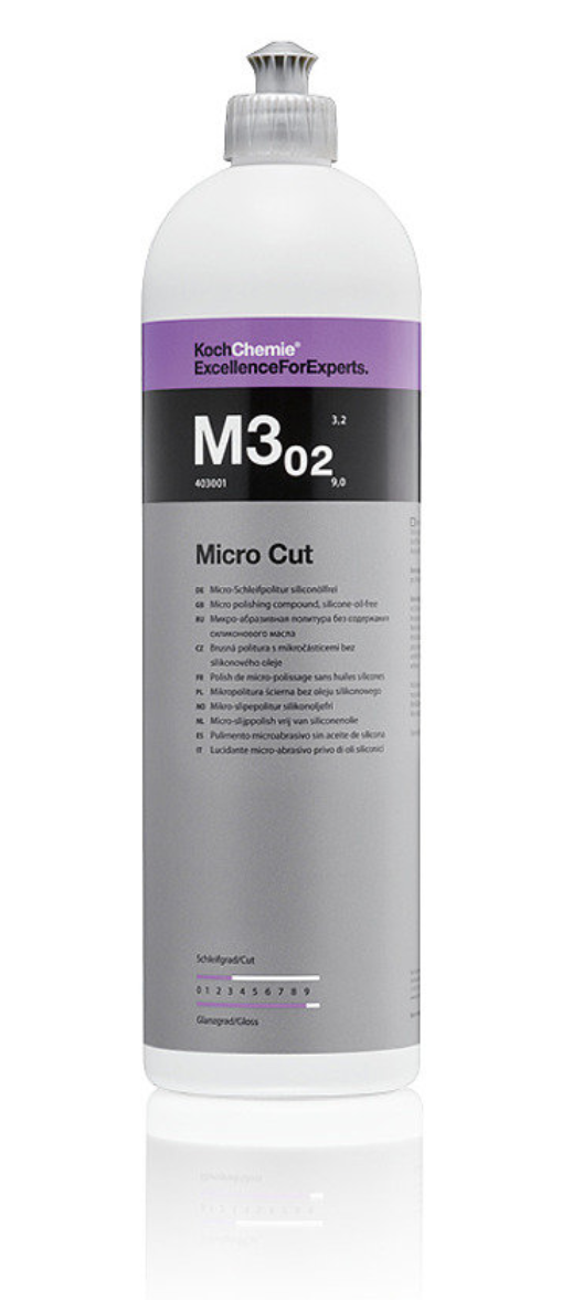 M3 02 Micro Cut микрошлифовальная антиголограмная полировочная паста - фото 1 - id-p66626627
