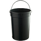 Ведро-контейнер для мусора OfficeClean Professional, 5 л, нержавеющая сталь, хром, фото 2