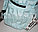 Универсальный школьный рюкзак с пеналом с глазами мятный, фото 7