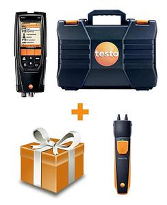 Testo Комплект Testo 320 без H2-компенсации со смарт зондом 510i для пусконаладки и обслуживания котловых