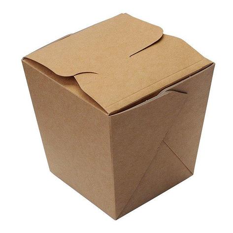Коробка д/лапши картонная склеенная ECO NOODLES gl 560мл, 95х95х100мм, 360 шт, фото 2