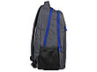 Рюкзак Metropolitan, серый с синей молнией, фото 2