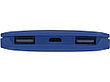 Портативное беспроводное зарядное устройство Impulse, 4000 mAh, синий, фото 3