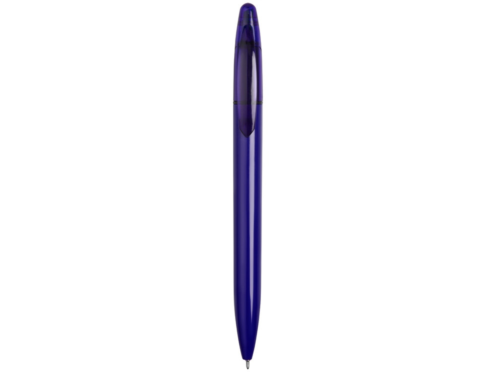 Ручка пластиковая шариковая Mark с хайлайтером, синий - фото 2 - id-p65546882