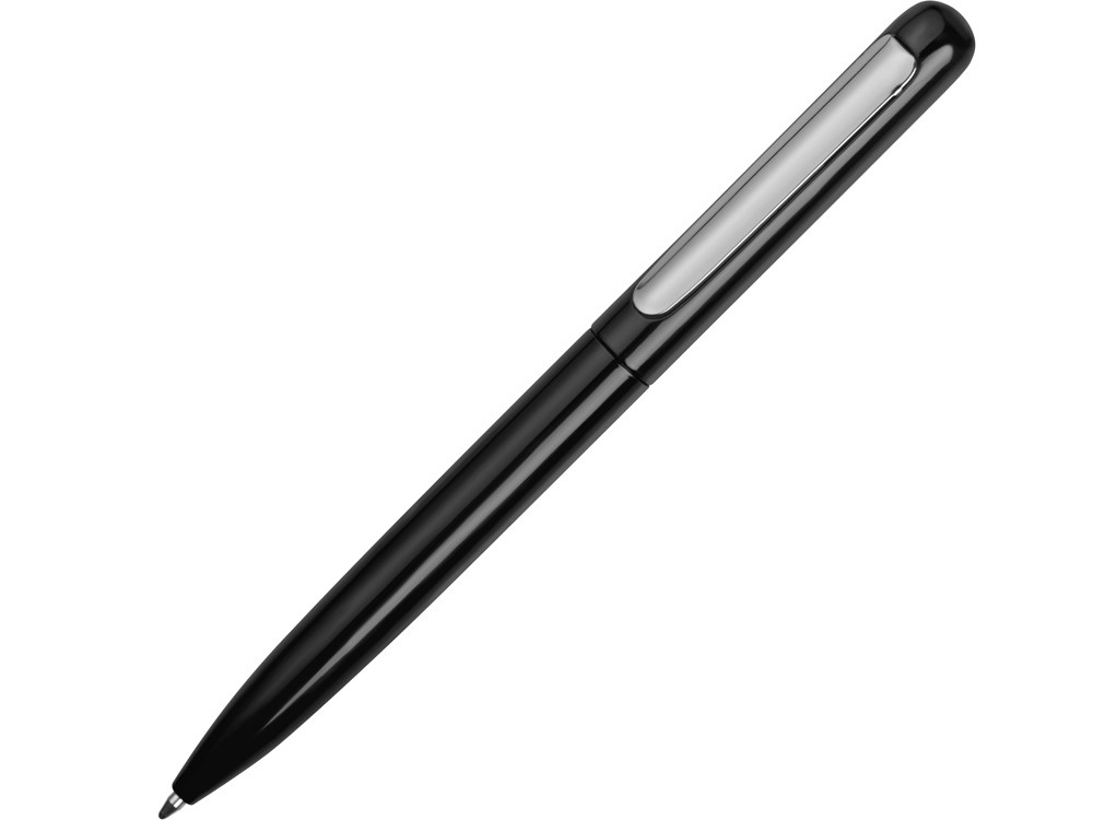 Ручка металлическая шариковая Skate, черный/серебристый - фото 1 - id-p65546957