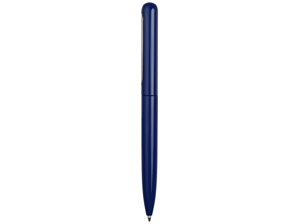 Ручка металлическая шариковая Skate, темно-синий/серебристый - фото 3 - id-p65546963