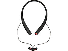 Беспроводные наушники с микрофоном Soundway, черный/красный, фото 3