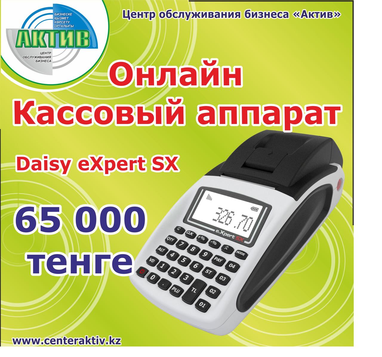 Кассовый аппарат онлайн. Expert SX online. Комплект книг. Регистрация.