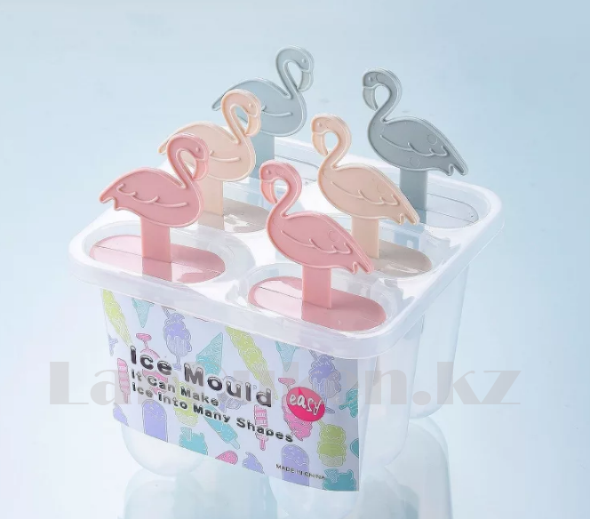 Формочки для мороженого пластиковые Фламинго 6 ячеек - фото 2 - id-p66641496