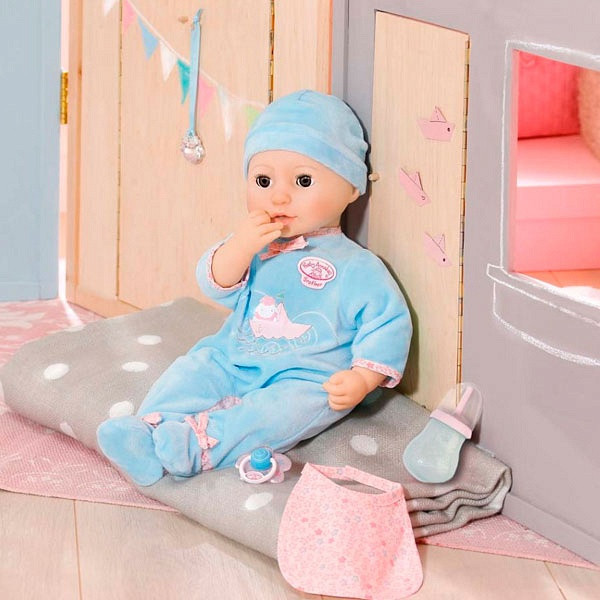 Baby Annabell 794-654 Бэби Аннабель Кукла-мальчик многофункциональная, 46 см