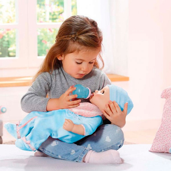 Baby Annabell 794-654 Бэби Аннабель Кукла-мальчик многофункциональная, 46 см
