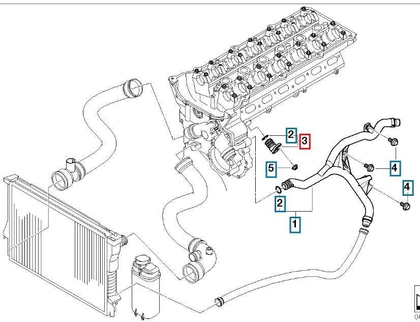 Заглушка блока BMW E60 M54 | Sollo 04d50010 - фото 3 - id-p66646392