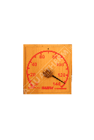 Термометр со стрелкой для сауны