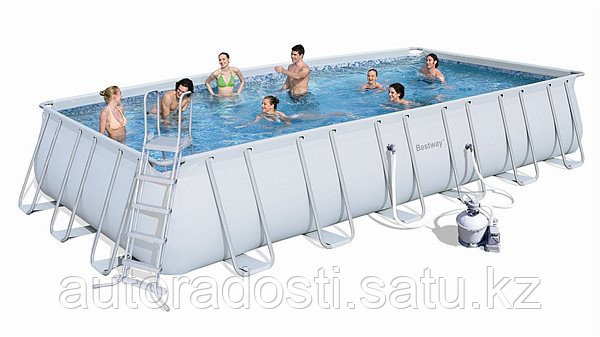 Каркасный бассейн Bestway 56475 (732x366x132) песочный фильтр