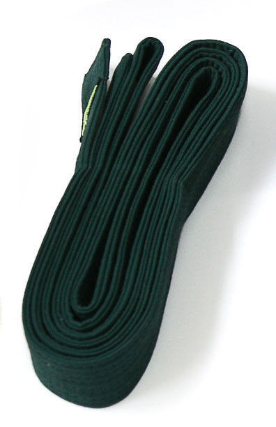 Пояс для кимоно 240 см (зеленый)